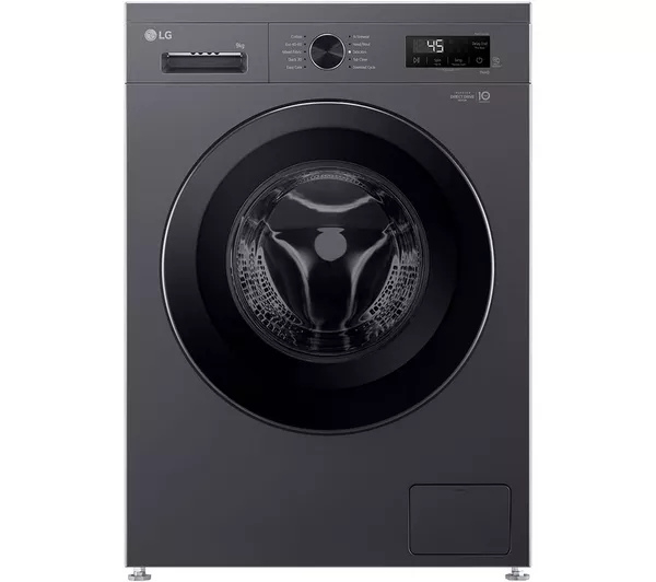 [F4X1009NMK] LG F4X1009NMK 9kg 1400 Spin Washing Machine - Slate Grey