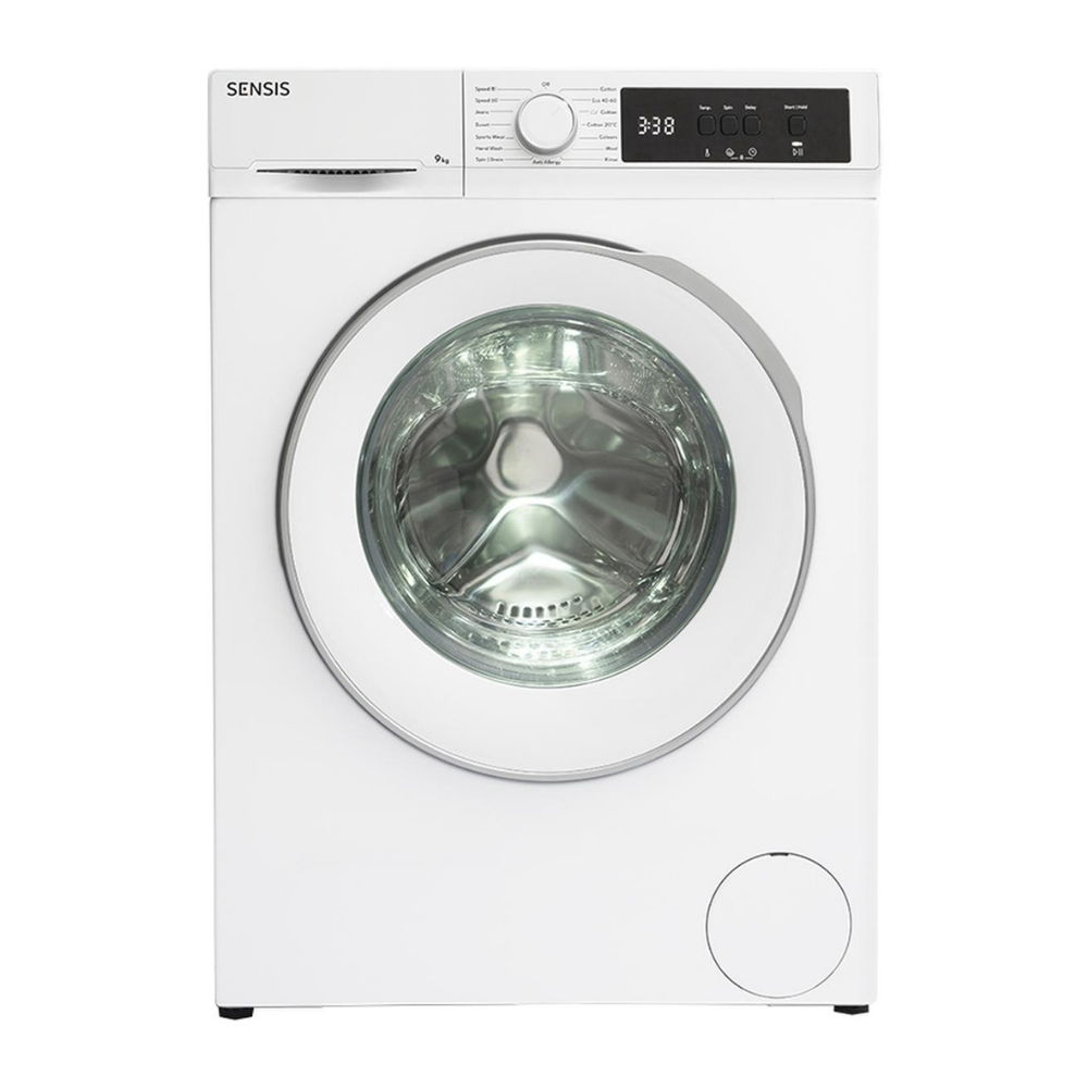 [WMF01914AW] Sensis WMF01914AW 9kg Washing Machine - White