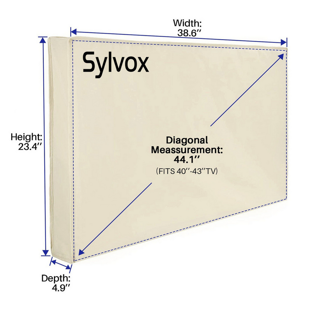 Sylvox OT43A1COVER Outdoor TV Cover for 40''-43" TVs