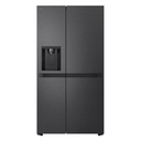 LG GSLC40EPPE 91.3cm 50/50 Total No Frost  American Fridge Freezer - Matte Black