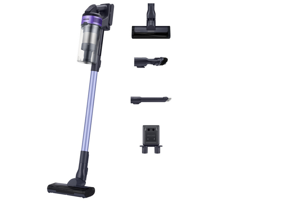 Samsung VS15A6031R4/EU  Jet 60 Turbo Cordless Stick Vacuum Cleaner - 40 Minutes Run Time - Teal Violet