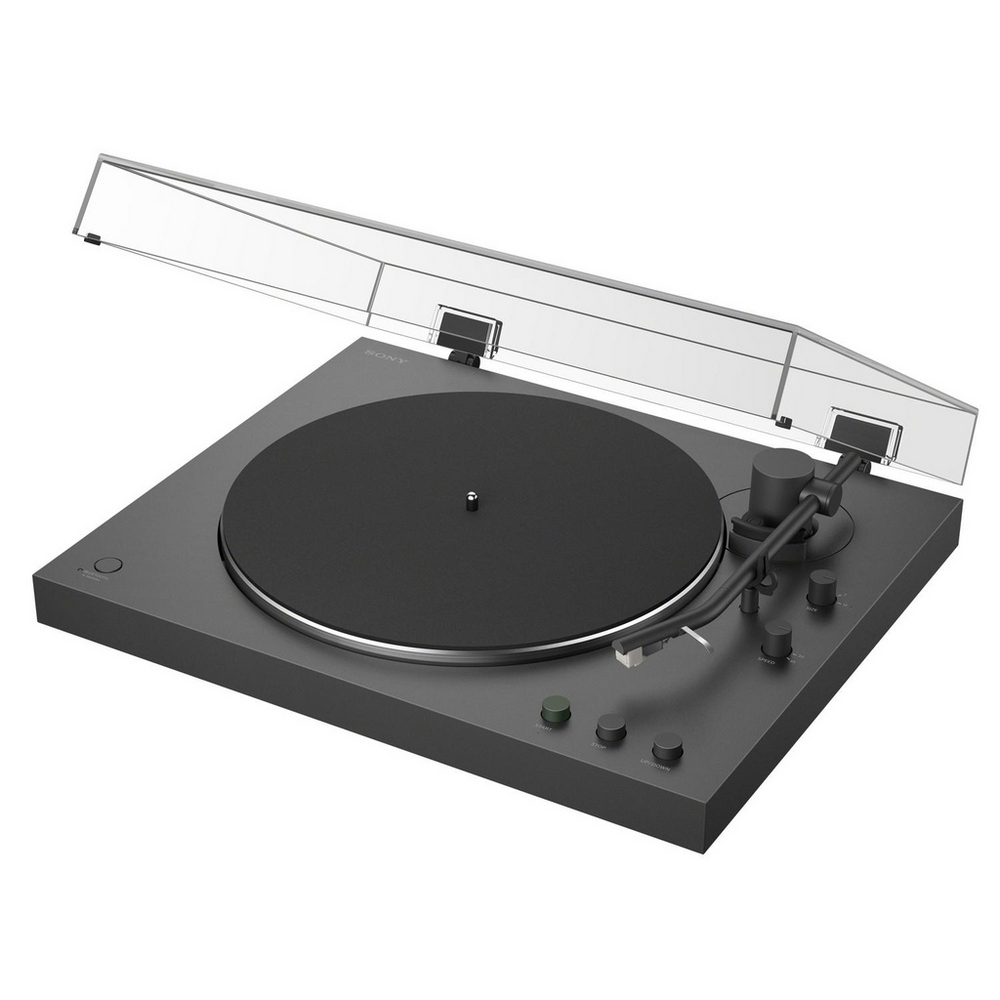 Sony PSLX3BT.CEK Wireless Bluetooth Turntable with Auto Playback - Dark Grey