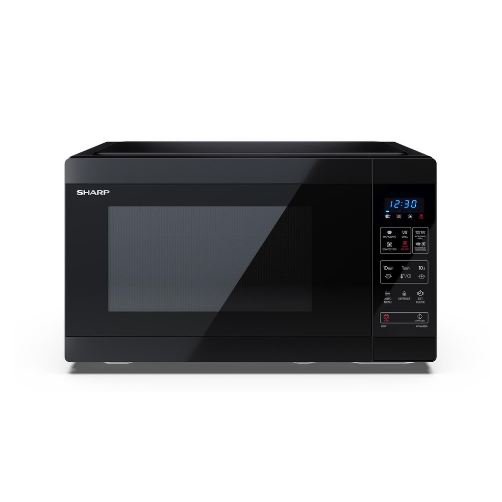 [YC-MA262AE-B] Sharp YC-MA262AE-B Classic Microwave Oven, 26L, Combi with Air Fryer - Black