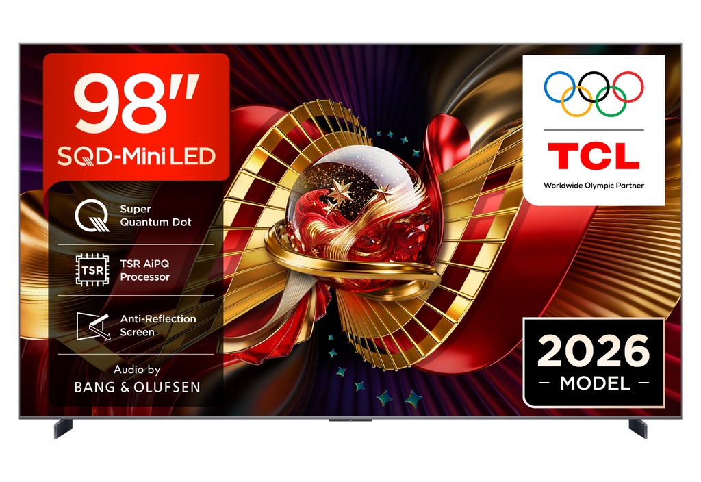 [98C8L-UK] TCL 98C8L-UK 98" 4K Ultra HD QD-Mini LED Google TV
