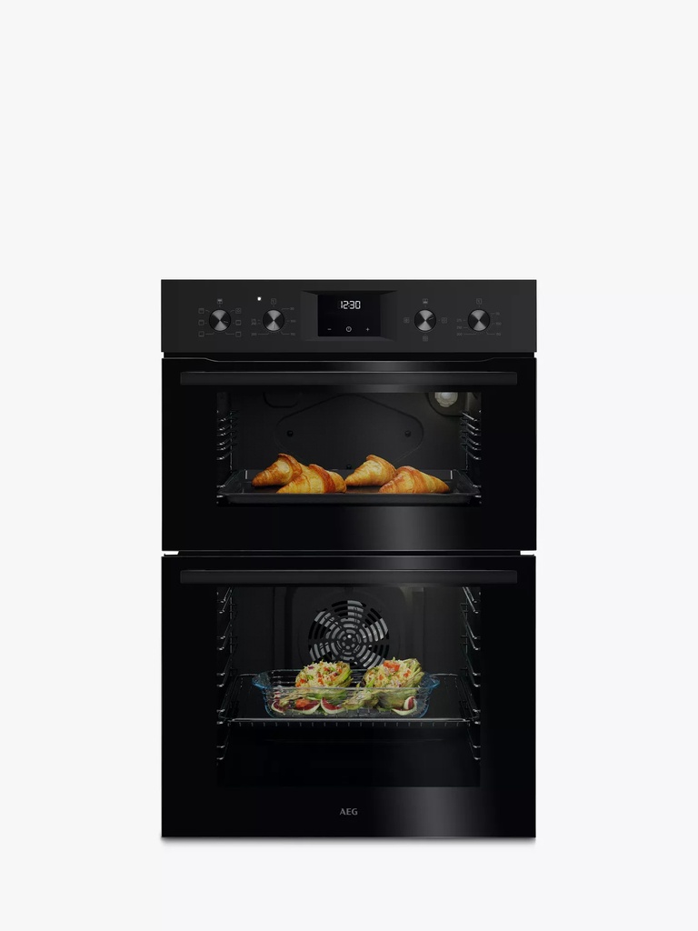 [OU5NP20B] AEG OU5NP20B 66L Double Built In Oven - Black