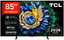 TTCL 85A400M-UK 85" QD-MINI LED TV - Black
