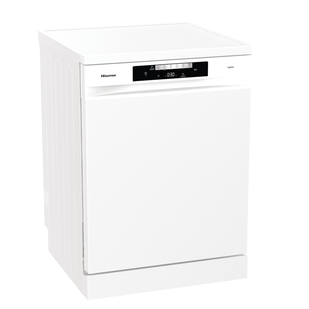 Hisense HS642D90WUK Full-Size Dishwasher - White - 14 Place Settings