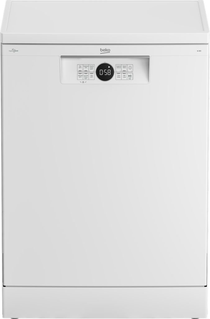 [BDFN26432W] Beko BDFN26432W Full Size Dishwasher - White - 14 Place Settings