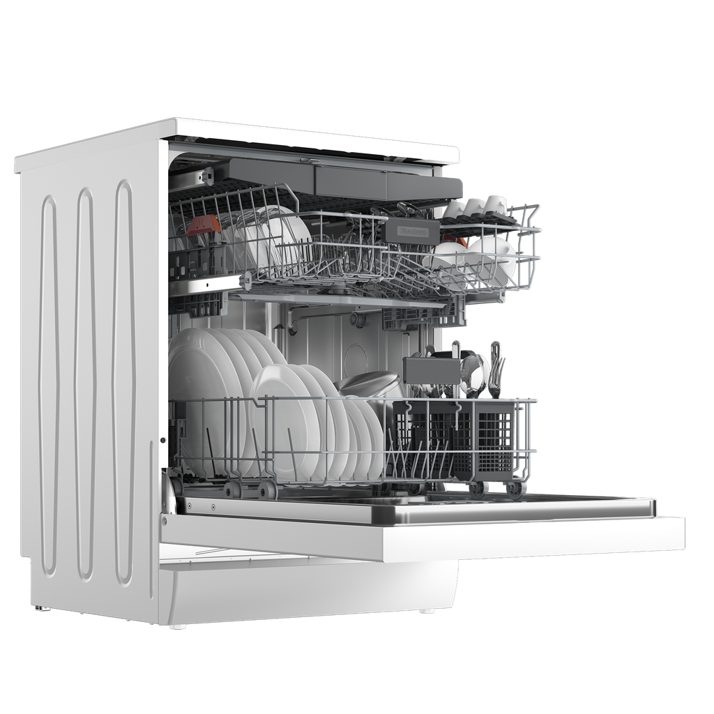 [LDF53400W] Blomberg LDF53400W Dishwasher - White - 15 Place Settings