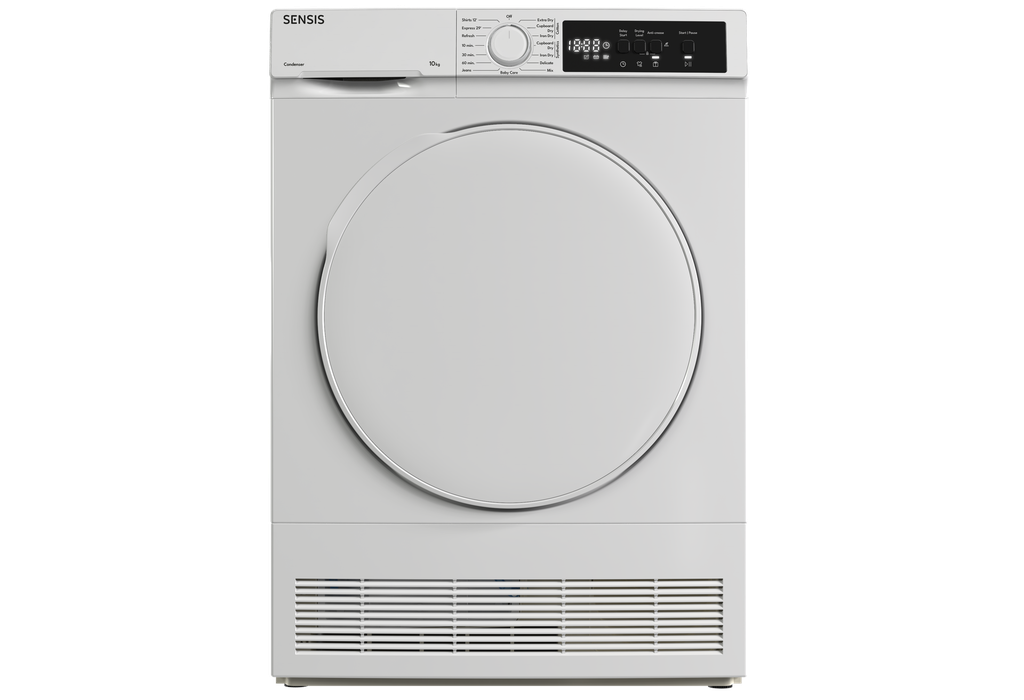 [TDCF0110BW] Sensis TDCF0110BW 10kg Condenser Tumble Dryer - White