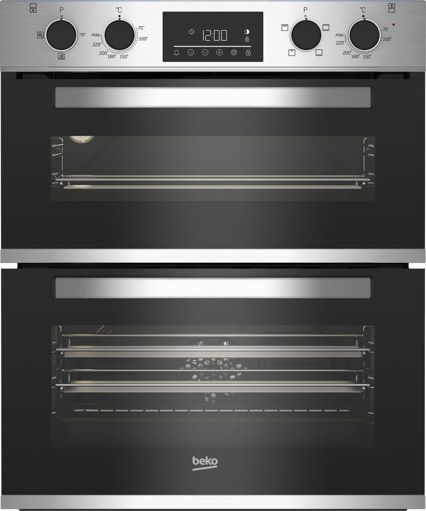 [CTFY22309X] Beko CTFY22309X 59.4cm Built under Electric Double Oven - Stainless Steel