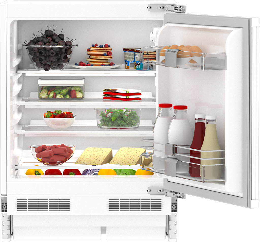 [TSM1654IU] Blomberg TSM1654IU 59.5cm Integrated Under Counter Larder Fridge - White